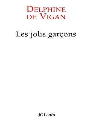 cover image of Les jolis garçons